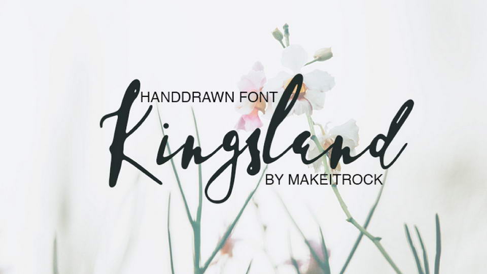 Tipografía moderna gratis para logos: Kingsland