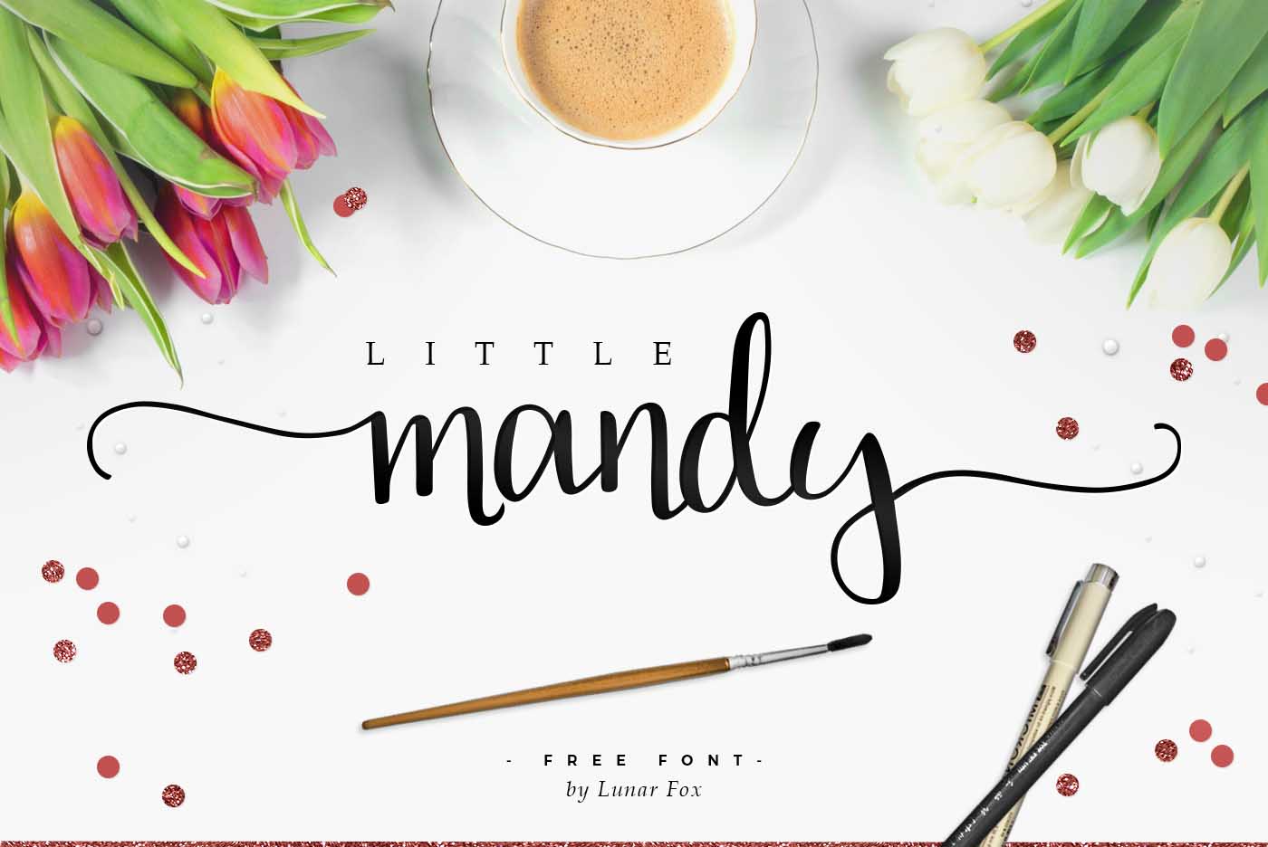Tipografía elegante para logos: Little Mandy
