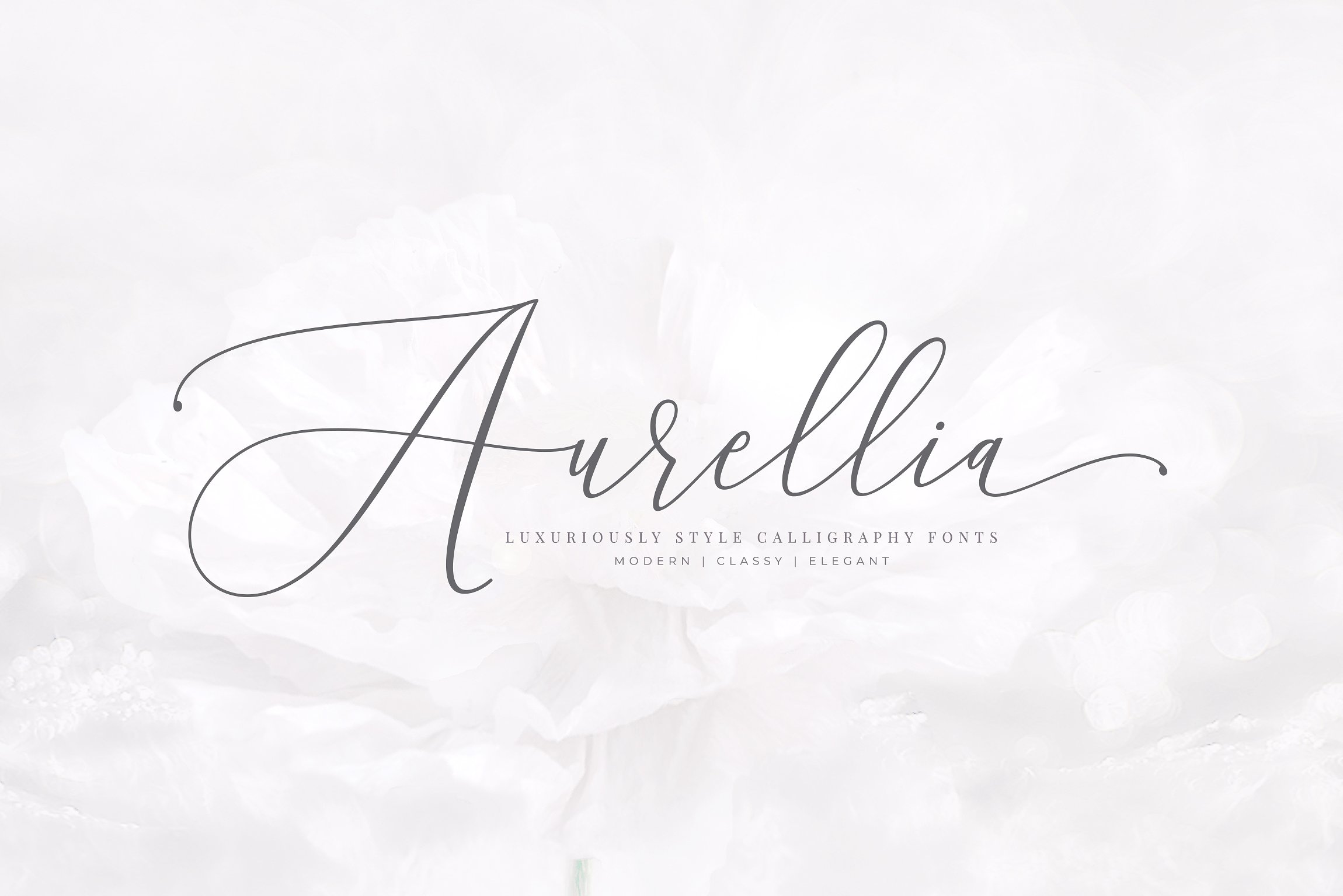 Tipografía elegante para logos: Aurellia