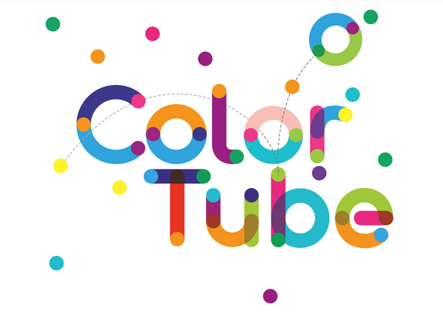 Tipografía creativa gratis para logos: Color Tube